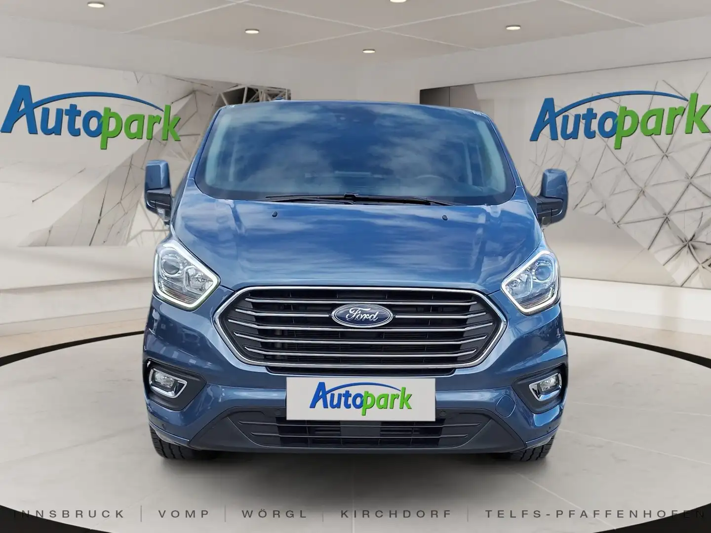Ford Tourneo Custom Titanium L1 Bleu - 2