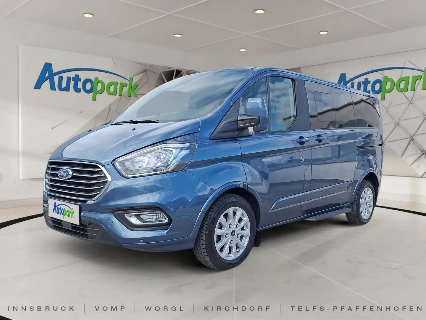 Ford Tourneo Custom Titanium L1 Bleu - 1
