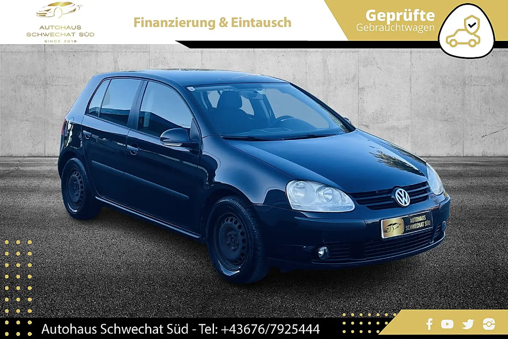 Volkswagen Golf Comfortline 1,9 TDI DPF 4MOTION //1.BESITZ//KLI... Schwarz - 1