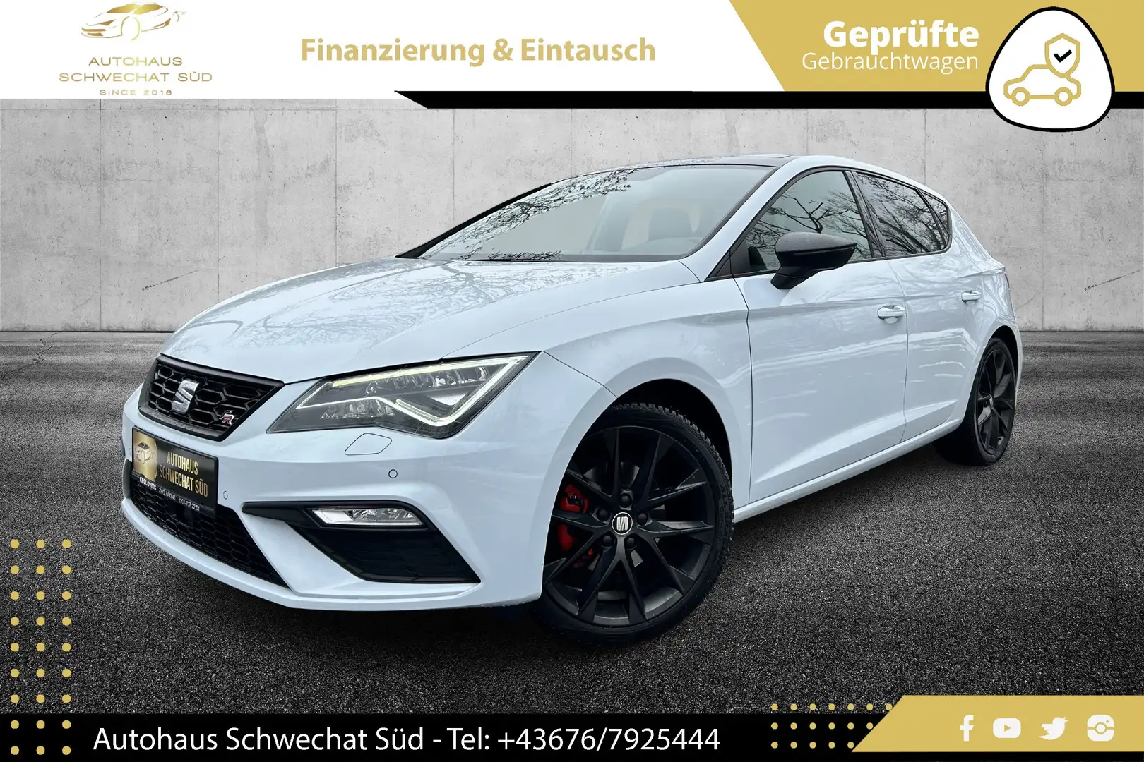 SEAT Leon FR Black-Edition Plus 1,5 TSI // SONDERMODELL // Grau - 1