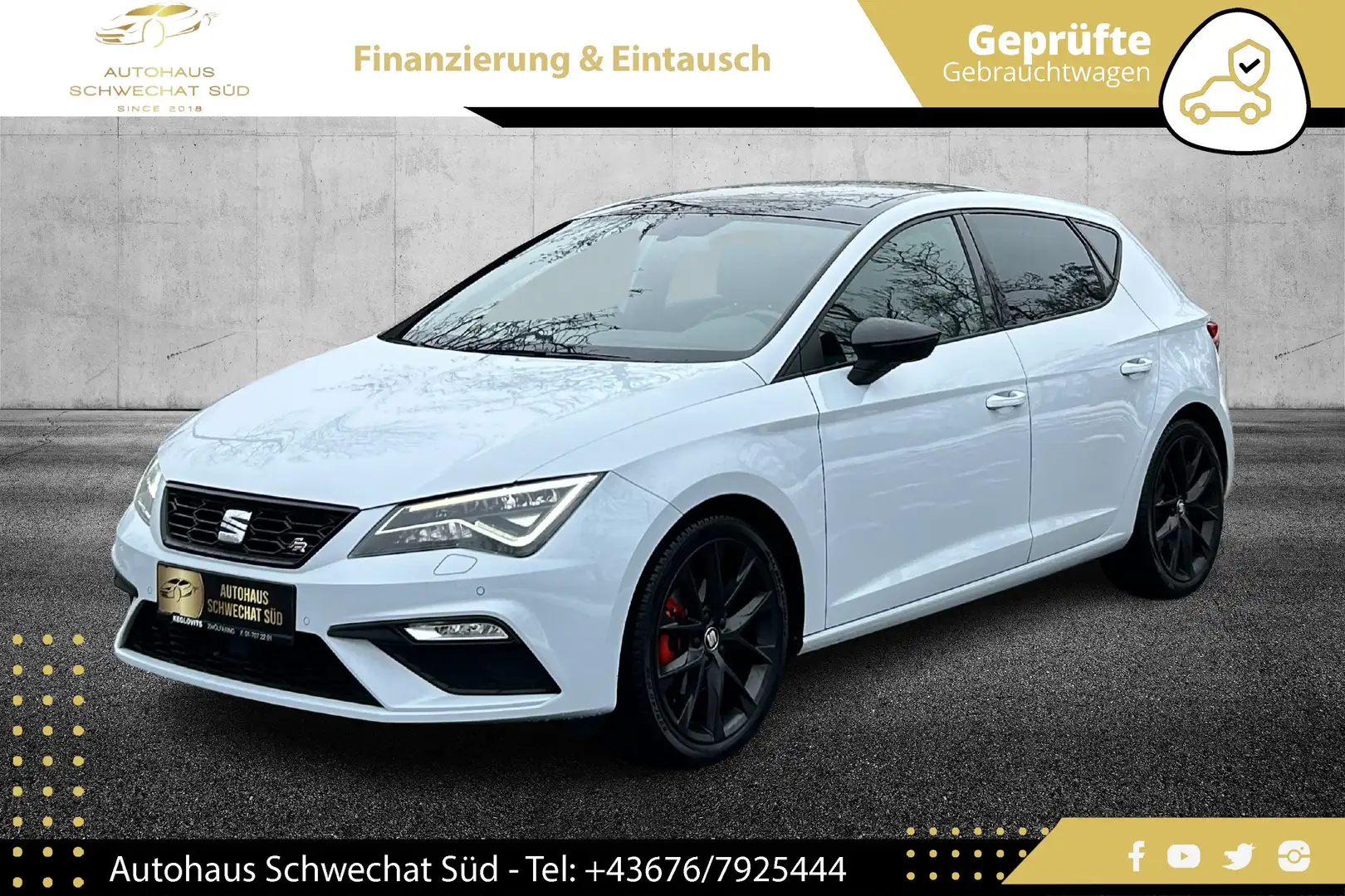 SEAT Leon FR Black-Edition Plus 1,5 TSI // SONDERMODELL // Grau - 1