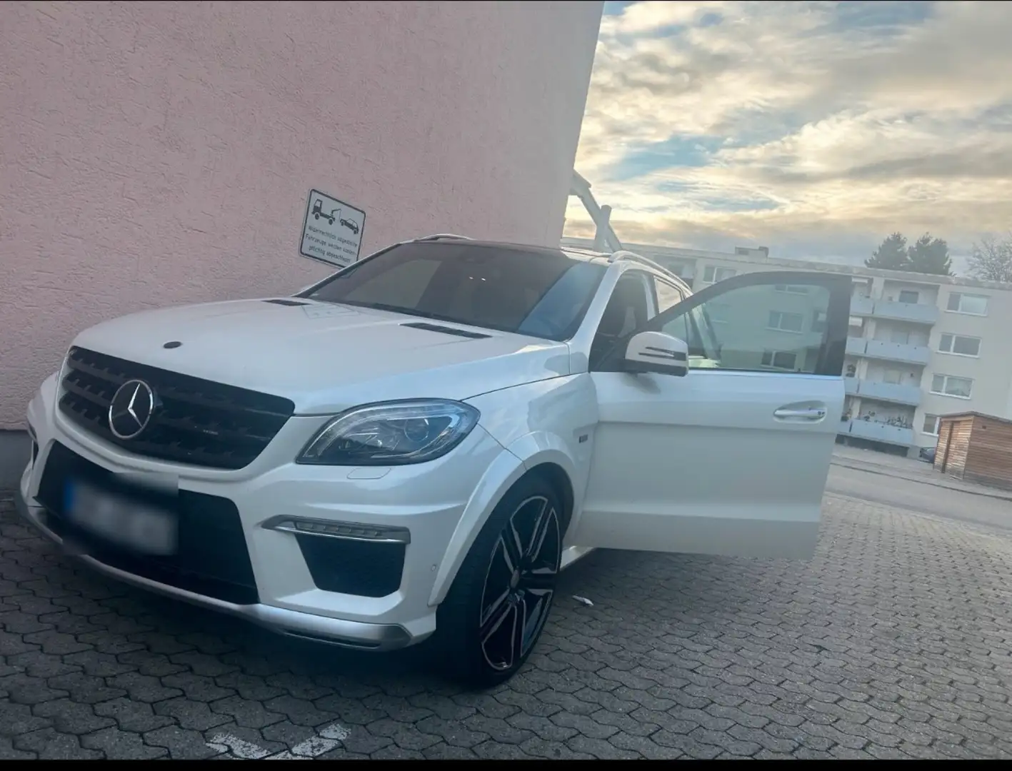 Mercedes-Benz ML 63 AMG 4matic Blanc - 1