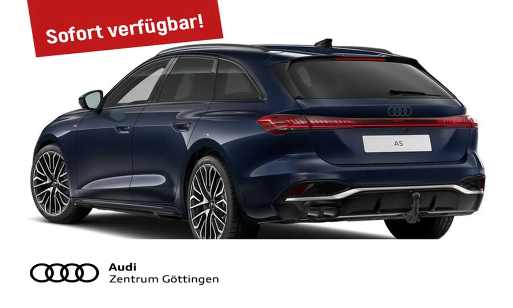 Audi A5 Avant TDI 150kW Str. edition one TECH PRO+AHK Bleu - 2