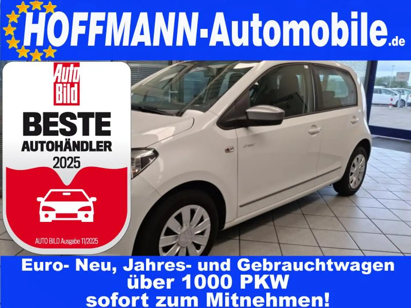 Volkswagen up! Automatik,PDC,Sitzheizung,Allwetter,Pano Blanco - 1