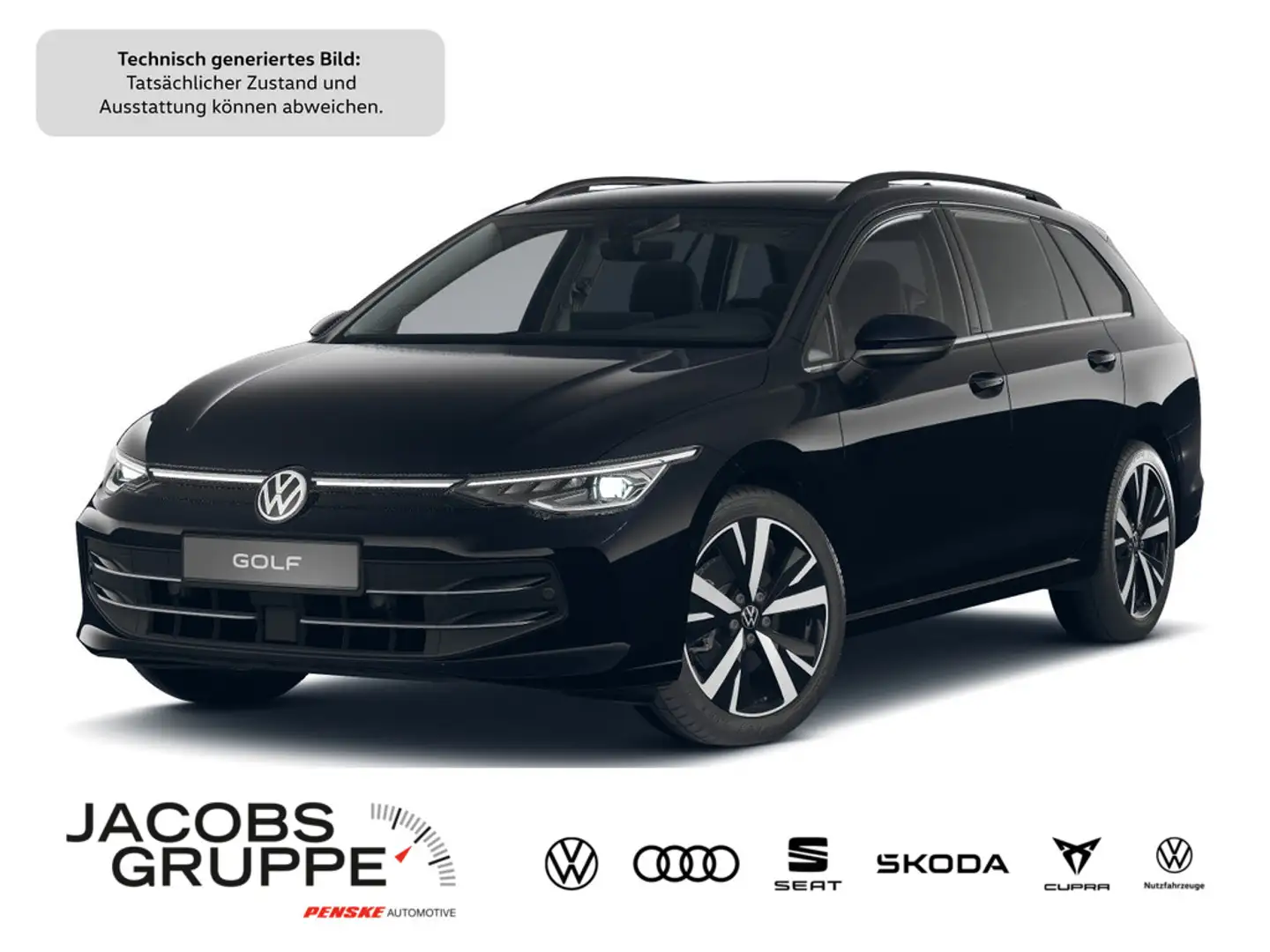 Volkswagen Golf VIII Variant 2.0 TDI Style DSG,Navi,Matr Schwarz - 1