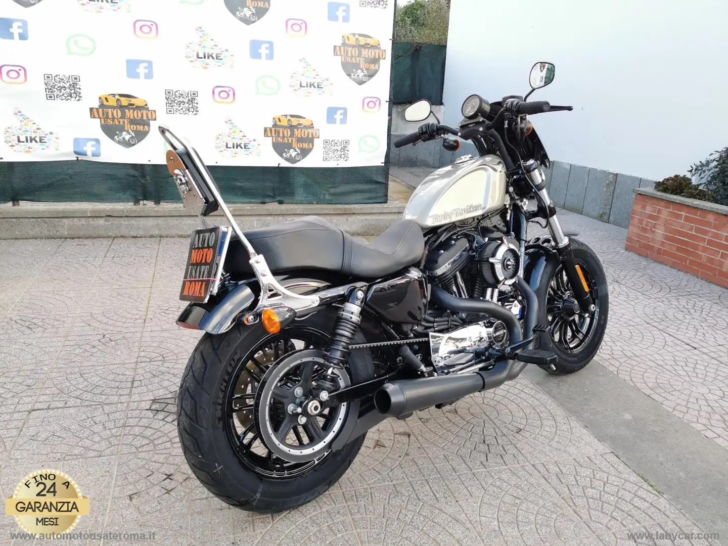 Harley-Davidson Sportster 1200 Sportster 1200 XS FORTY-EIGHT RATE AUTO MOTO SCOOT Grigio - 2
