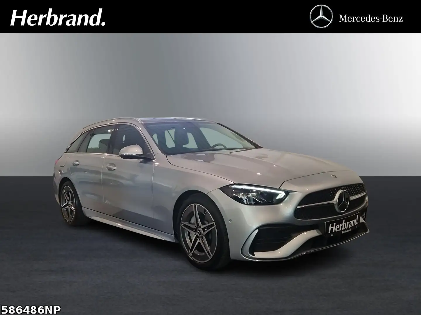 Mercedes-Benz C 300 d T AMG Line AHK Memory Ambiente LED Silber - 2