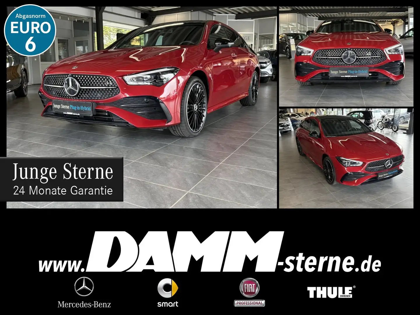 Mercedes-Benz CLA 250 CLA 250 e SB AMG Line Adv +/Pano/AHK/360°/Memory Rot - 1