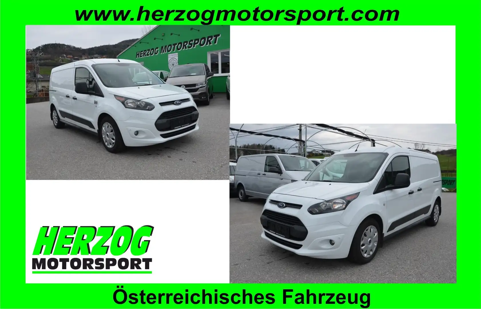 Ford Transit Connect Transit Connect L2 1,5TDCi 2-S-Türe KLIMA 1.Bes Weiß - 1