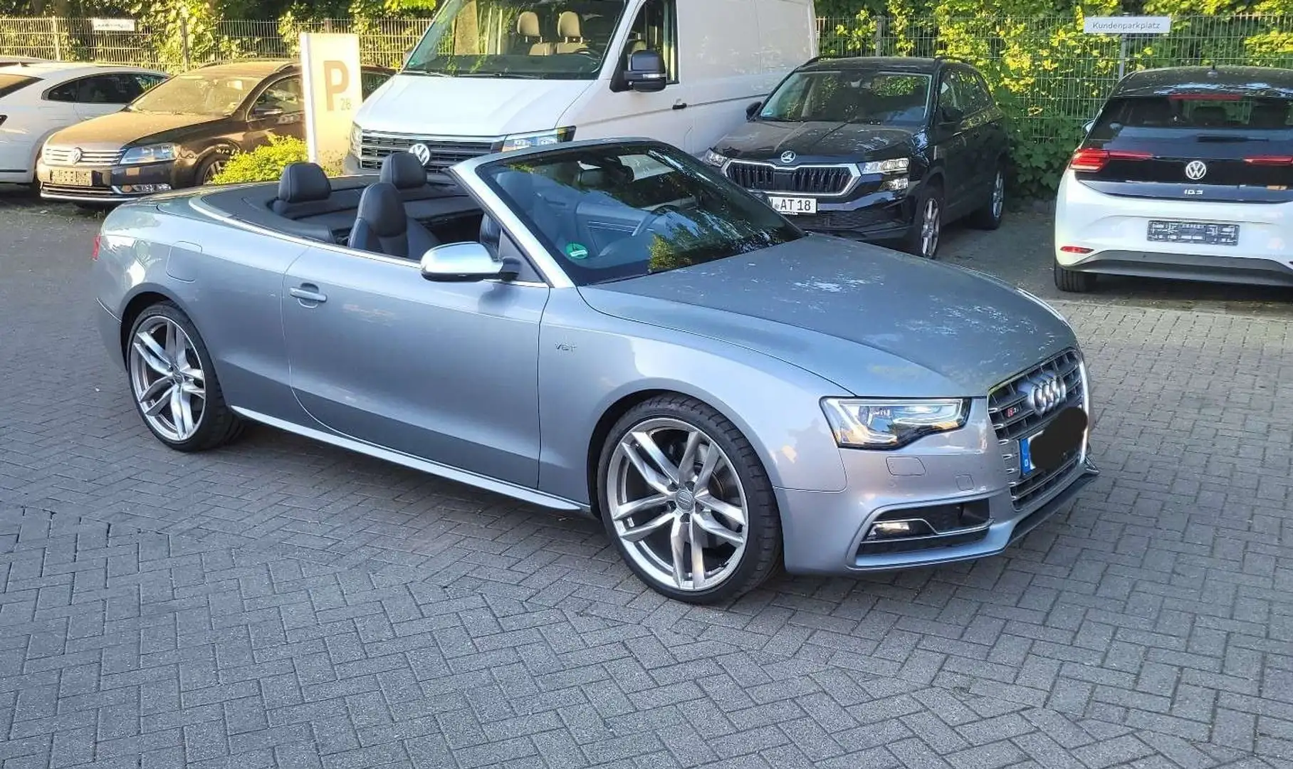 Audi S5 Cabrio TÜV/Service neu Grijs - 1