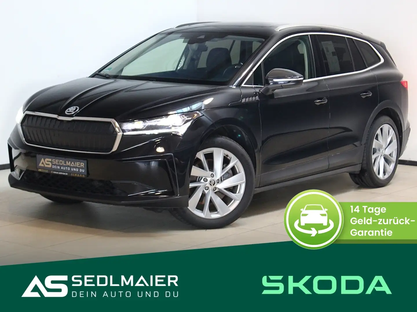 Skoda Enyaq 80 Suite PANO|RCam|LenkHz|WPumpe|AHK|MATRIX Schwarz - 1