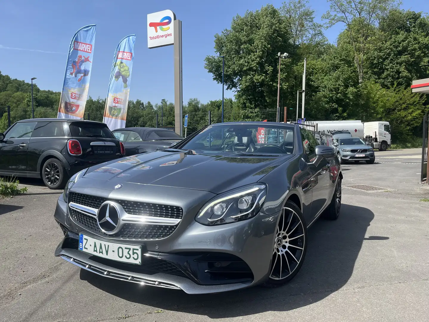Mercedes-Benz SLC 200 PACK AMG / AUTO / GARANTIE Gri - 1