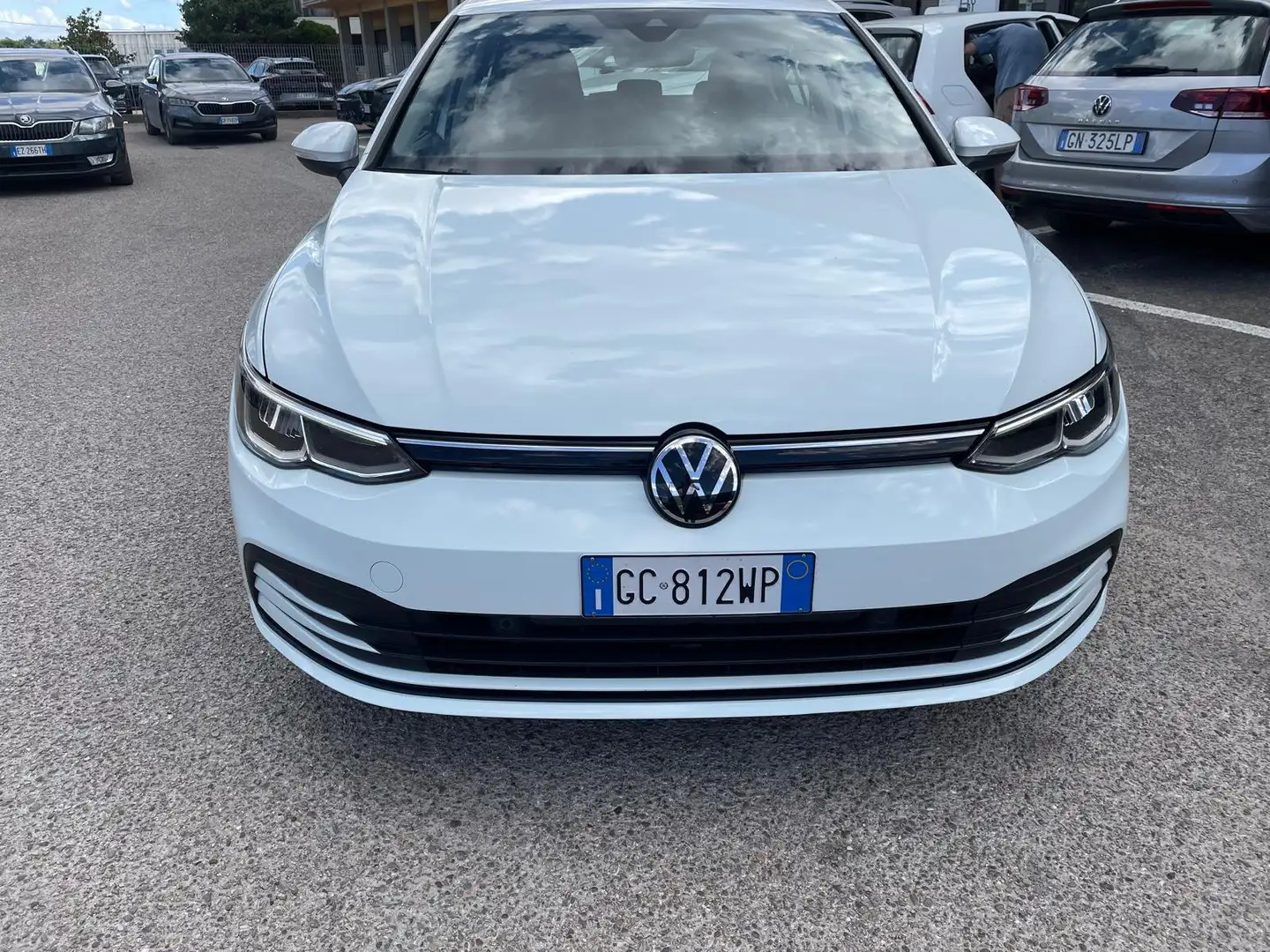 Volkswagen Golf Golf 1.5 tgi Life 130cv dsg Bianco - 2