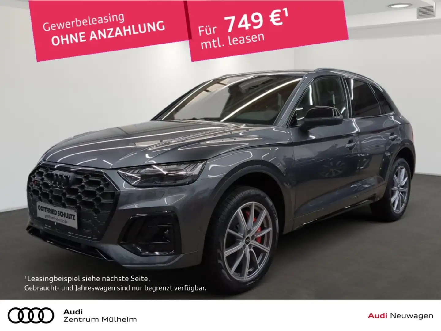Audi SQ5 Luftfederung StandHZG Panodach Navi Leder Matrix S Grey - 1