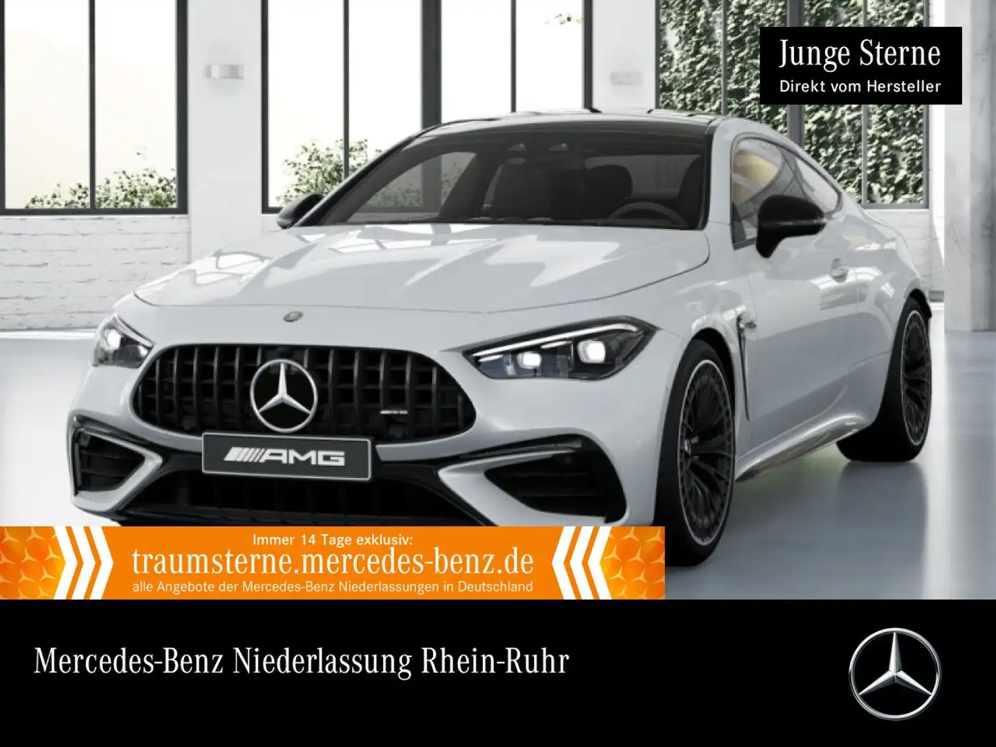 Mercedes-Benz CLE 53 AMG CLE 53 4M NIGHT+PANO+360+AHK+STHZG+BURMESTER+9G Weiß - 1