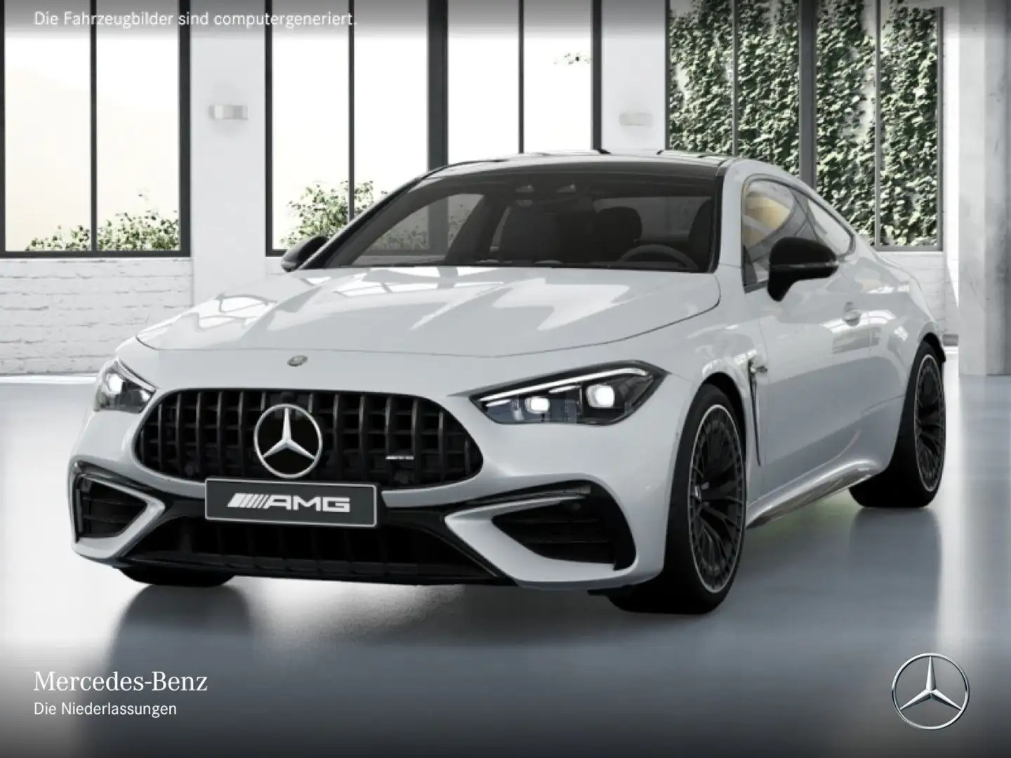 Mercedes-Benz CLE 53 AMG CLE 53 4M NIGHT+PANO+360+AHK+STHZG+BURMESTER+9G Weiß - 2