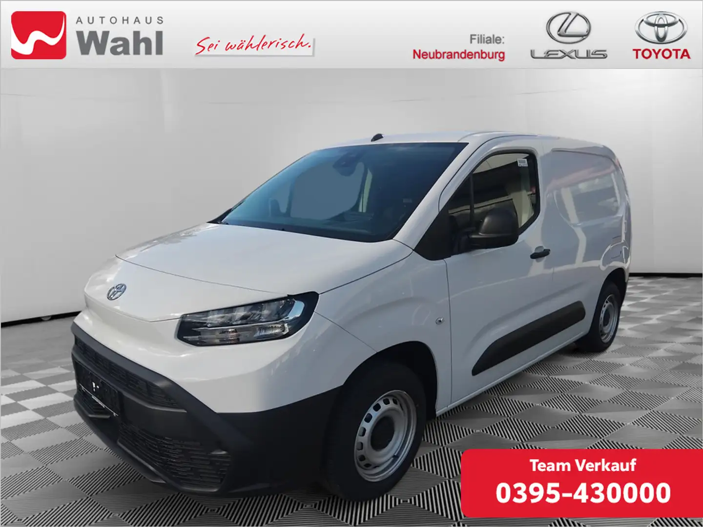 Toyota Proace City 1.5 L1 Meister Weiß - 1