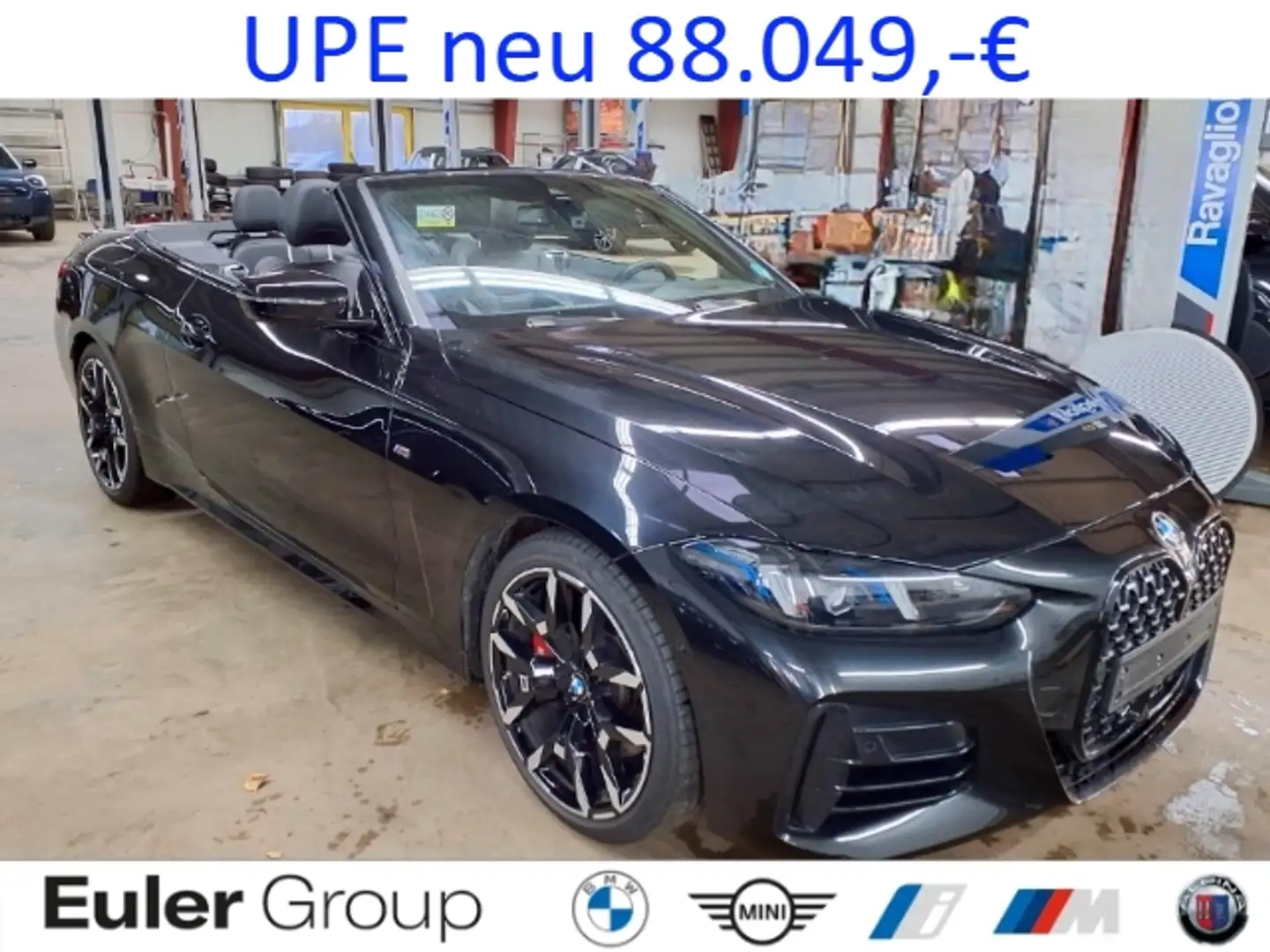 BMW 430 i xDrive Cabrio M Sport PRO 19'' StandHzg H/K Comf Schwarz - 1