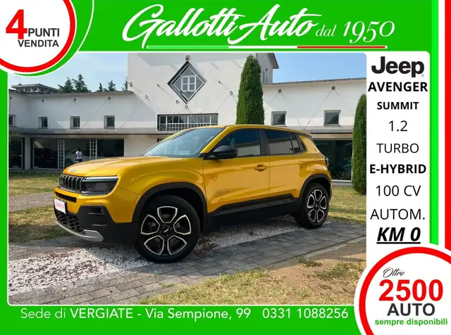 Jeep Avenger 1.2 turbo e-hybrid Summit fwd 100cv edct6 - senza
