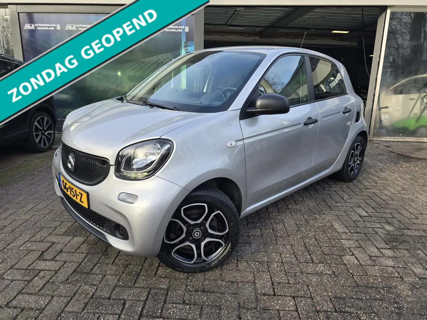 smart forFour 1.0 Pure | AIRCO |12MND GARANTIE |CRUISE | ELEC RA Gris - 1