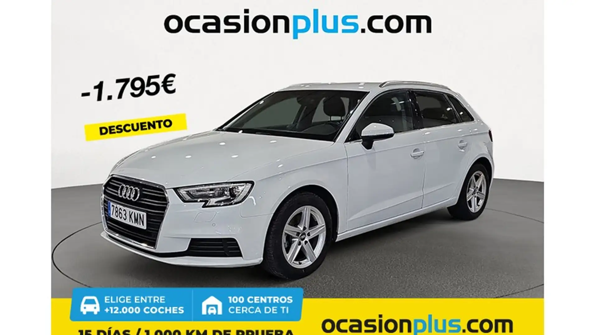 Audi A3 Sportback 1.4 TFSI Cod Ultra 110kW Blanco - 1