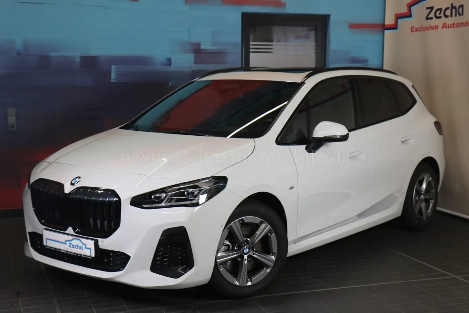 BMW 223 i xDr. M-Sportp.AHK.Park+Panod. Blanco - 1