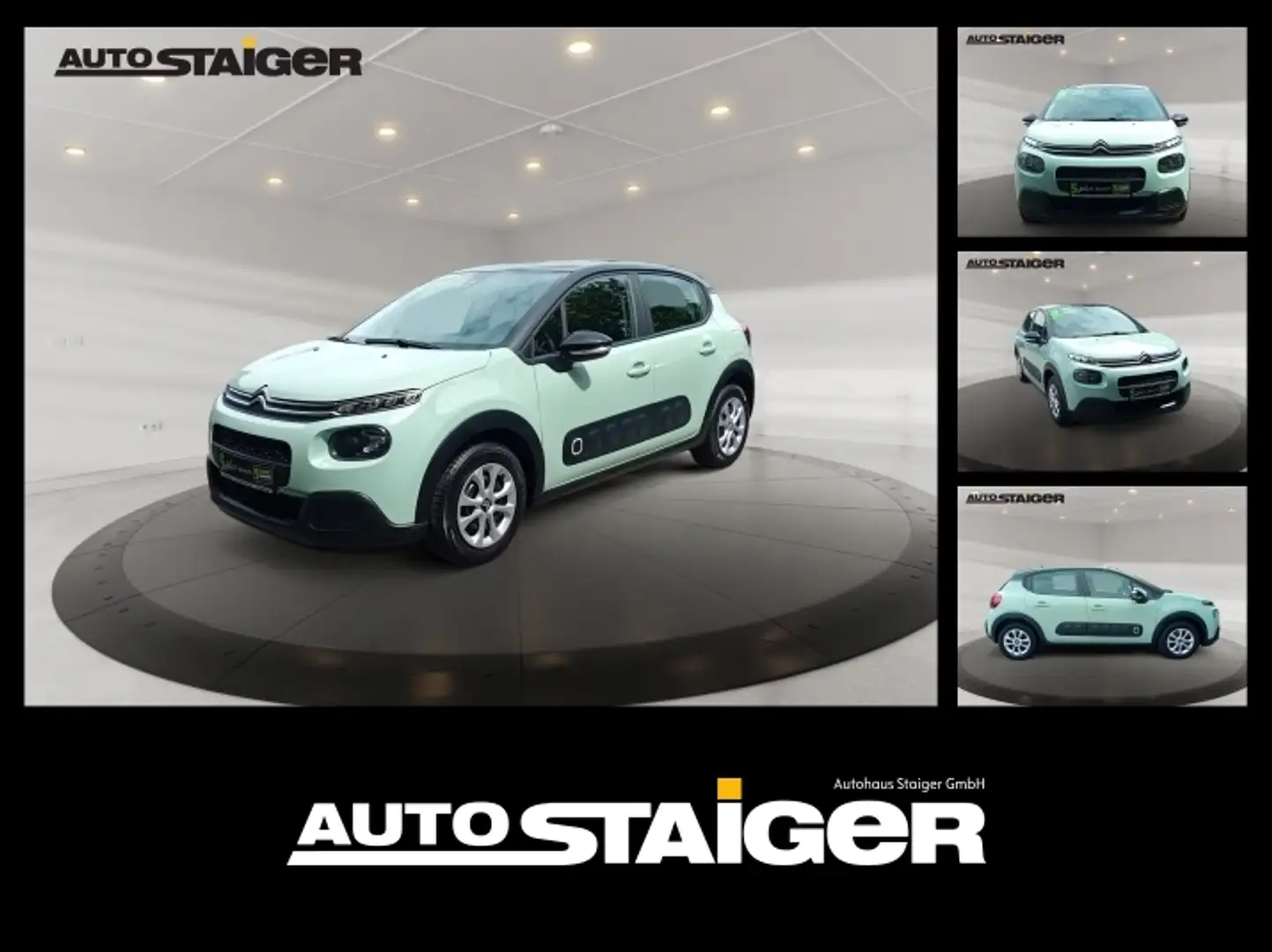 Citroen C3 1.2 PureTech Inklusive 5 Jahre Garantie~LED~ Grün - 1