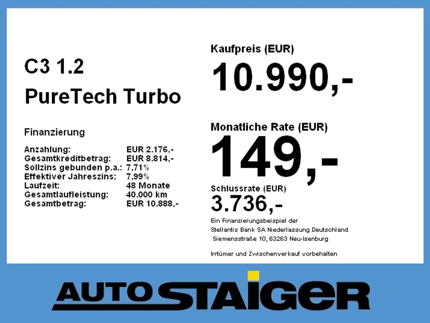 Citroen C3 1.2 PureTech Inklusive 5 Jahre Garantie~LED~ Grün - 2