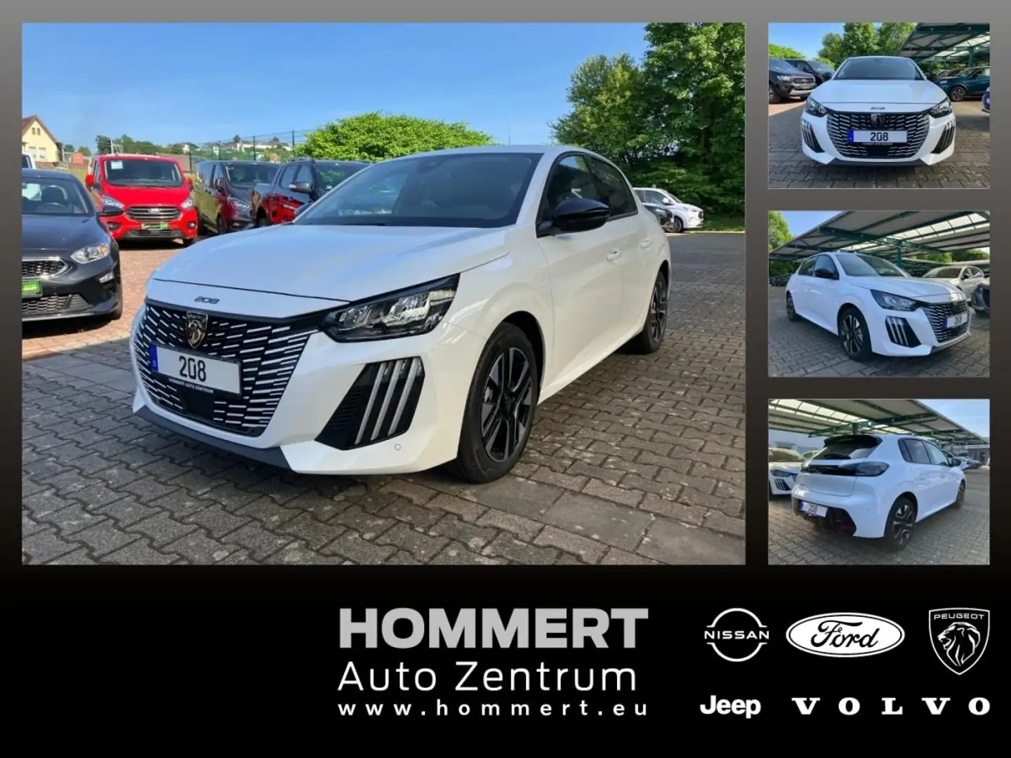 Peugeot 208 Allure 1.2 PureTech ACC*LED*SHZ*360°Kam Weiß - 1