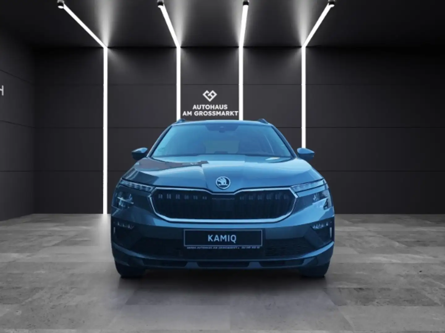 Skoda Kamiq Essence 1.0 TSI SHZ PDC Apple Carplay Gris - 1