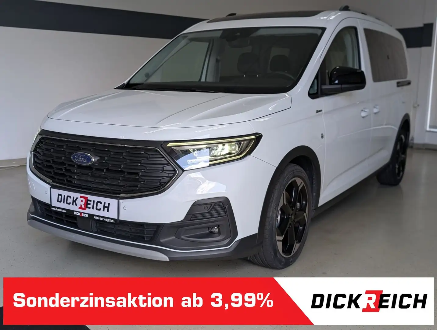 Ford Grand Tourneo L2 Active 7-SI Bi-LED PANO AHK CAM Weiß - 1