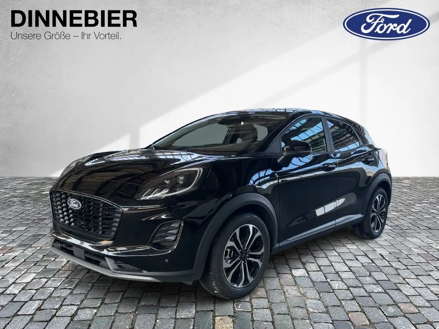Ford Puma TITANIUM LED+WinterPaket+Kamera+Navi Schwarz - 2