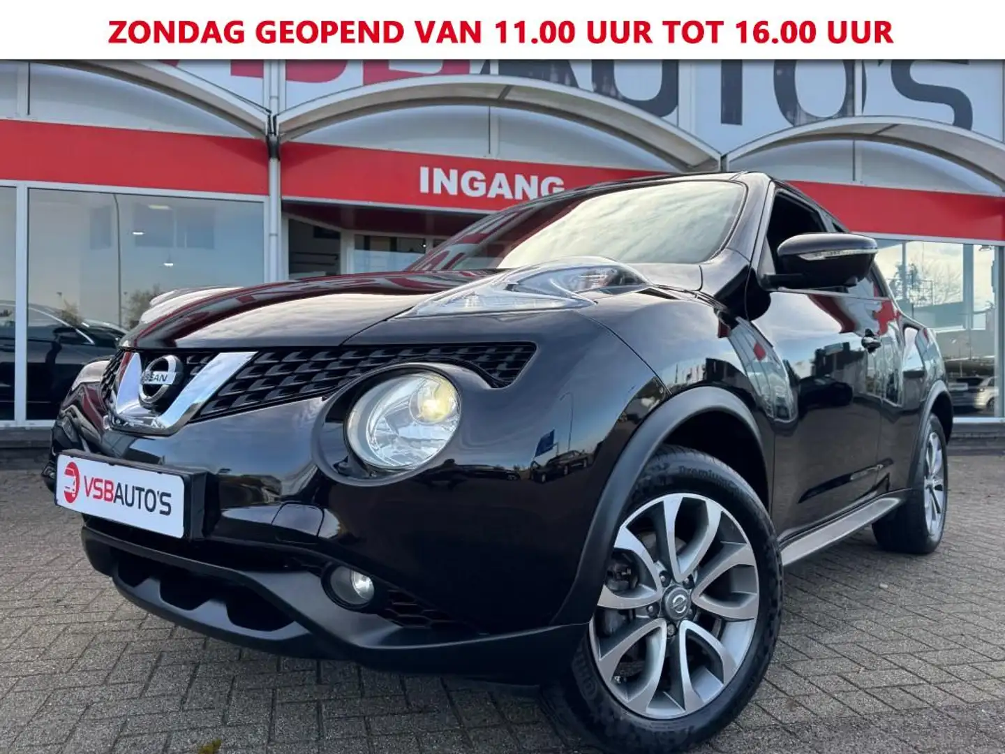 Nissan Juke 1.2 DIG-T S/S CONNECT EDITIION. PANO CRUISE NAVI L Noir - 1