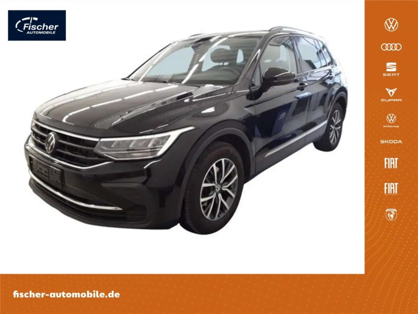 Volkswagen Tiguan 2.0 TDI Life Schwarz - 1