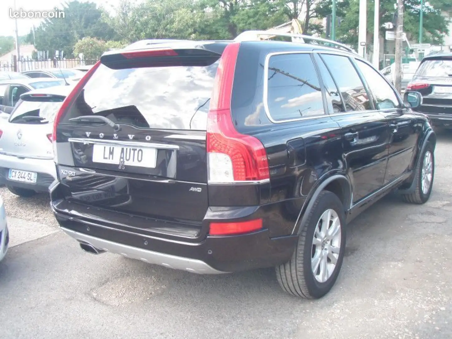 Volvo XC90 2.4 D5 200 AWD XENIUM GEARTRONIC 7 PLACES Noir - 2