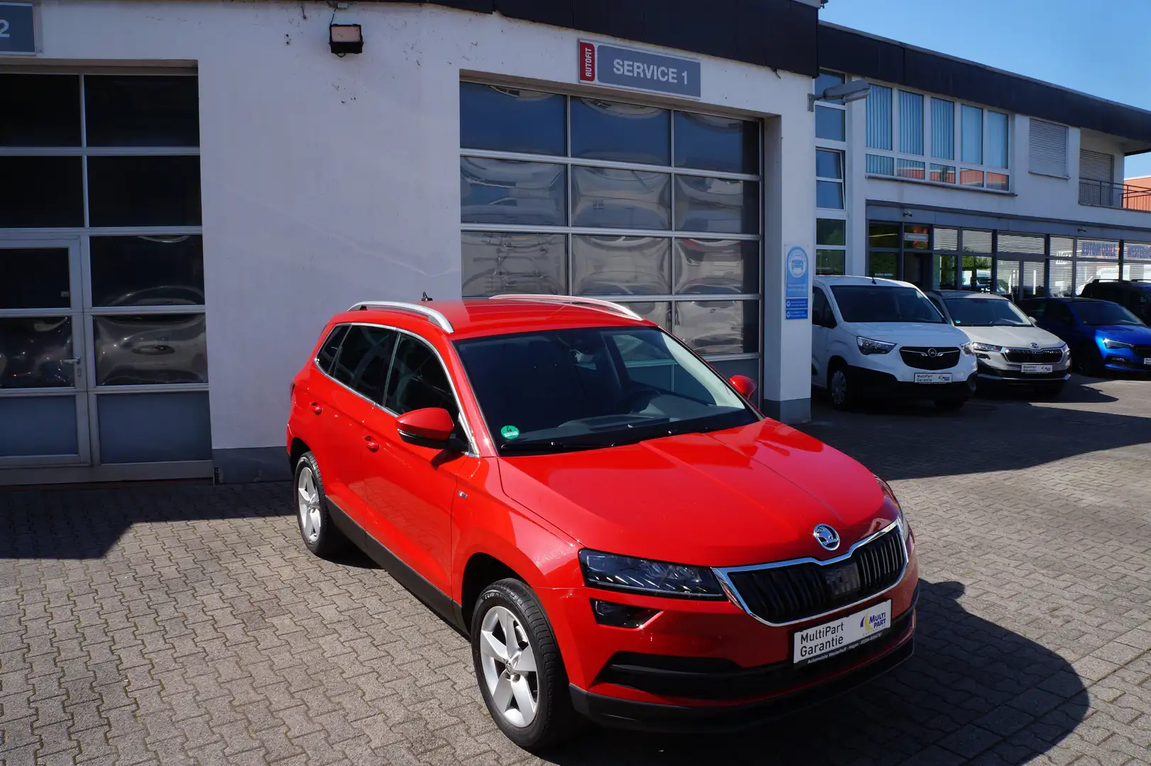 Skoda Karoq Karoq Soleil *SHZ V+H*NAVI*LED*PDC* Rouge - 2