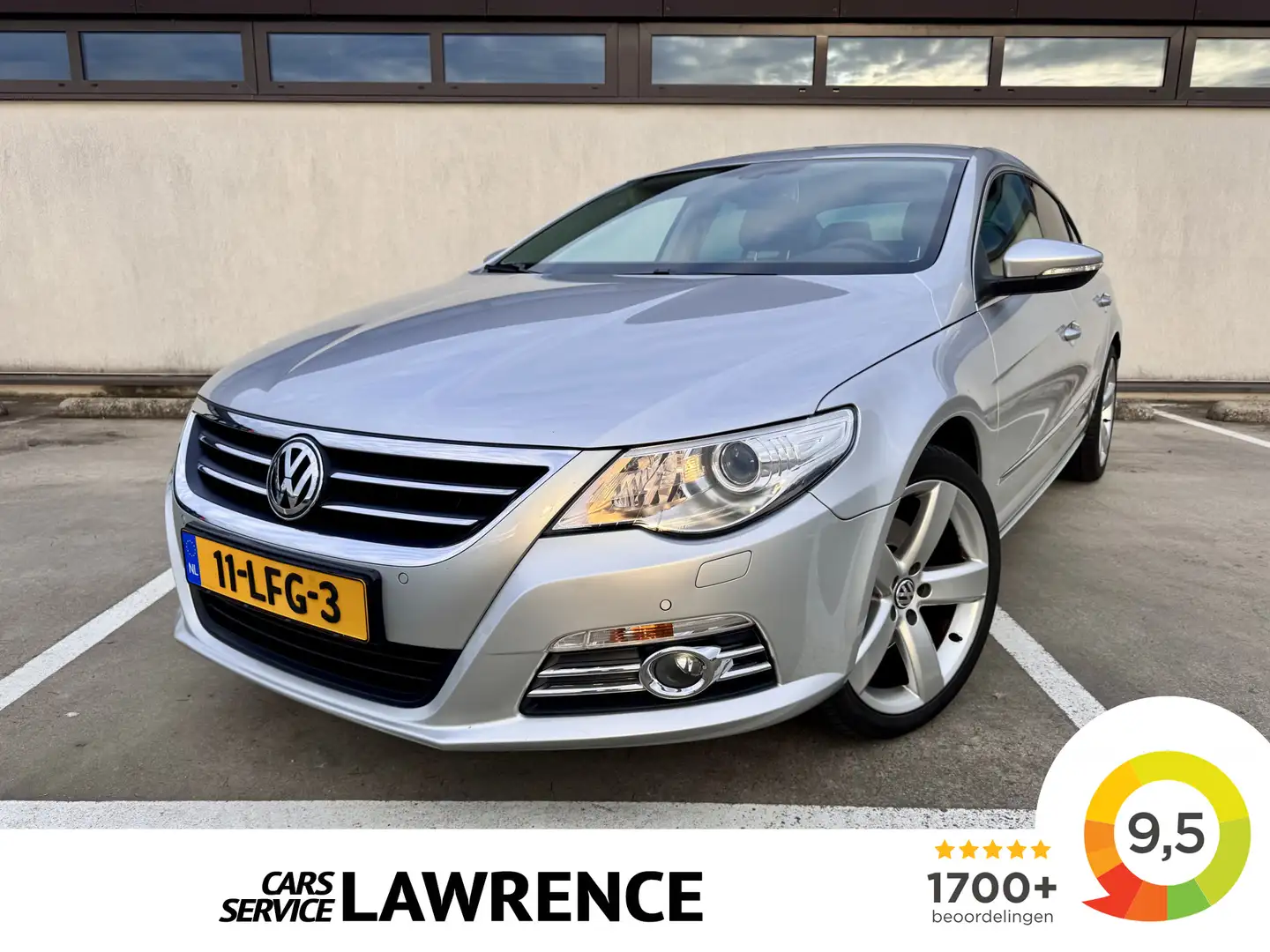 Volkswagen Passat CC 1.8 TSI 4p. | Navi | Leer | 18" | Automaat | Mooie Gris - 1