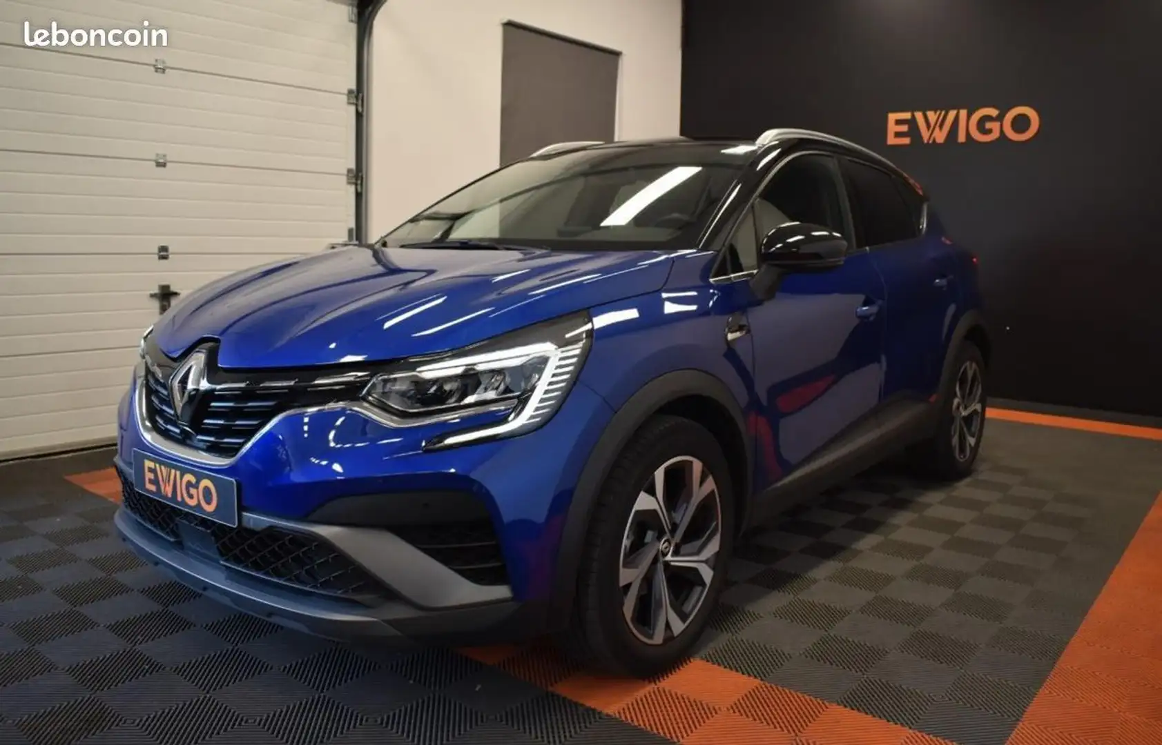 Renault Captur 1.3 TCE MICRO-HYBRID 140ch RS LINE CAMERA KEYLESS  Bleu - 2