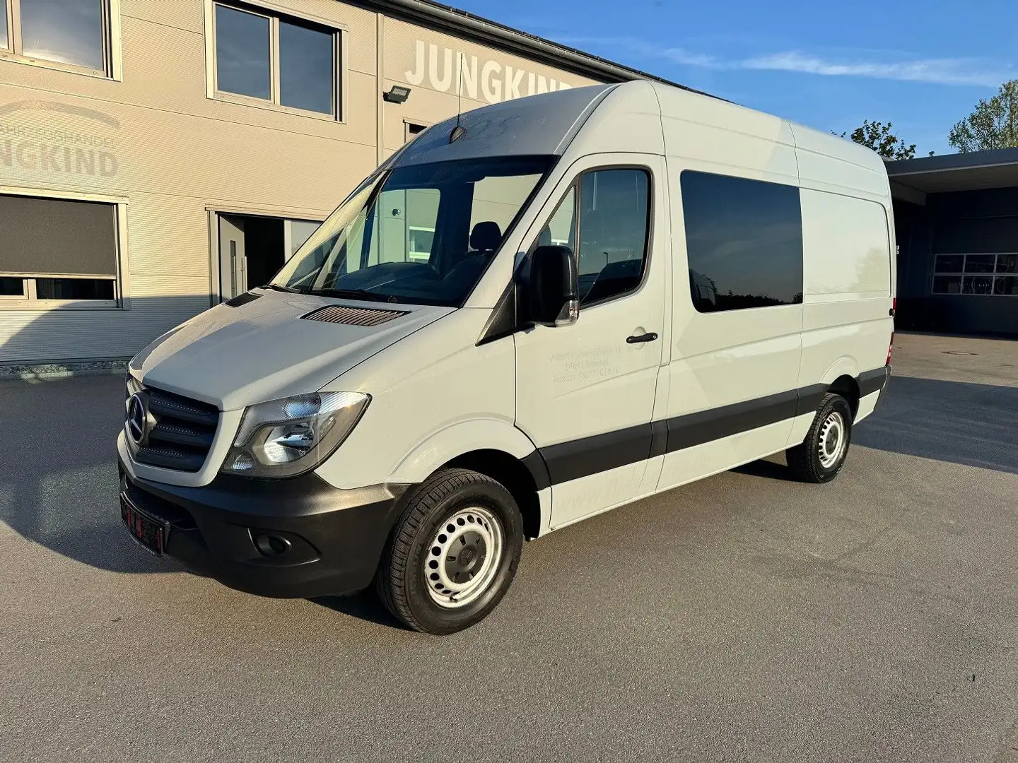 Mercedes-Benz Sprinter 319 CDI Lang Hoch Mixto Klima AHK - 1