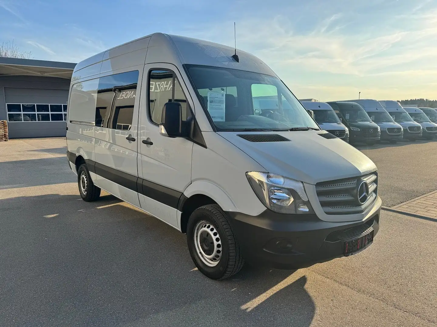 Mercedes-Benz Sprinter 319 CDI Lang Hoch Mixto Klima AHK - 2