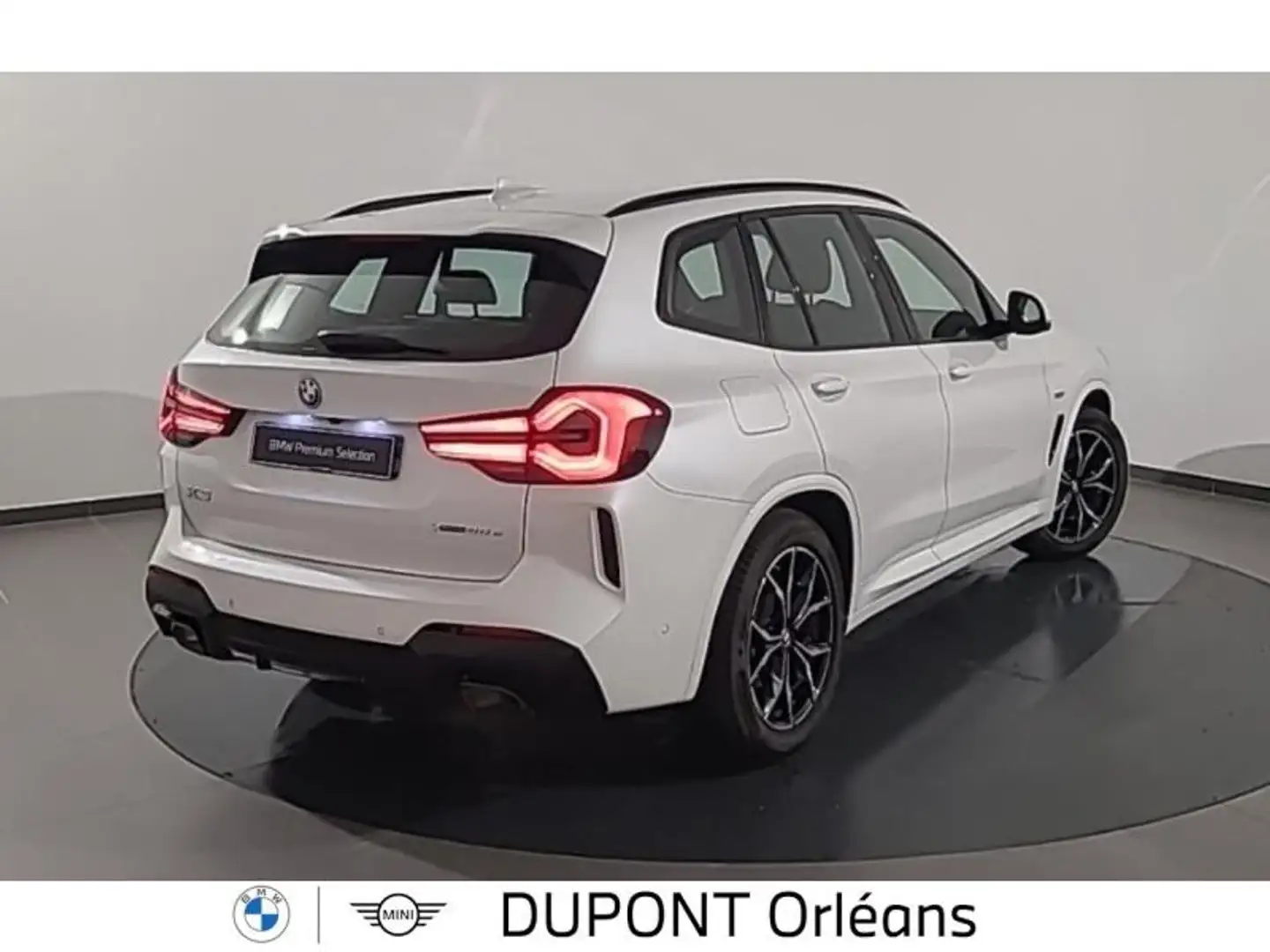 BMW X3 xDrive30e 292ch M Sport Blanc - 2