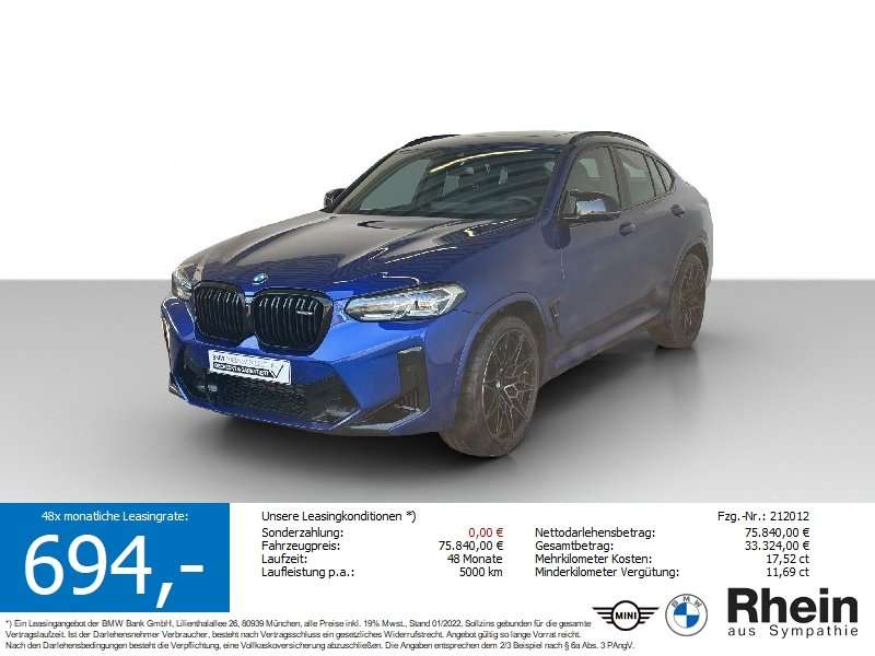 Second hand Bmw X4m 
