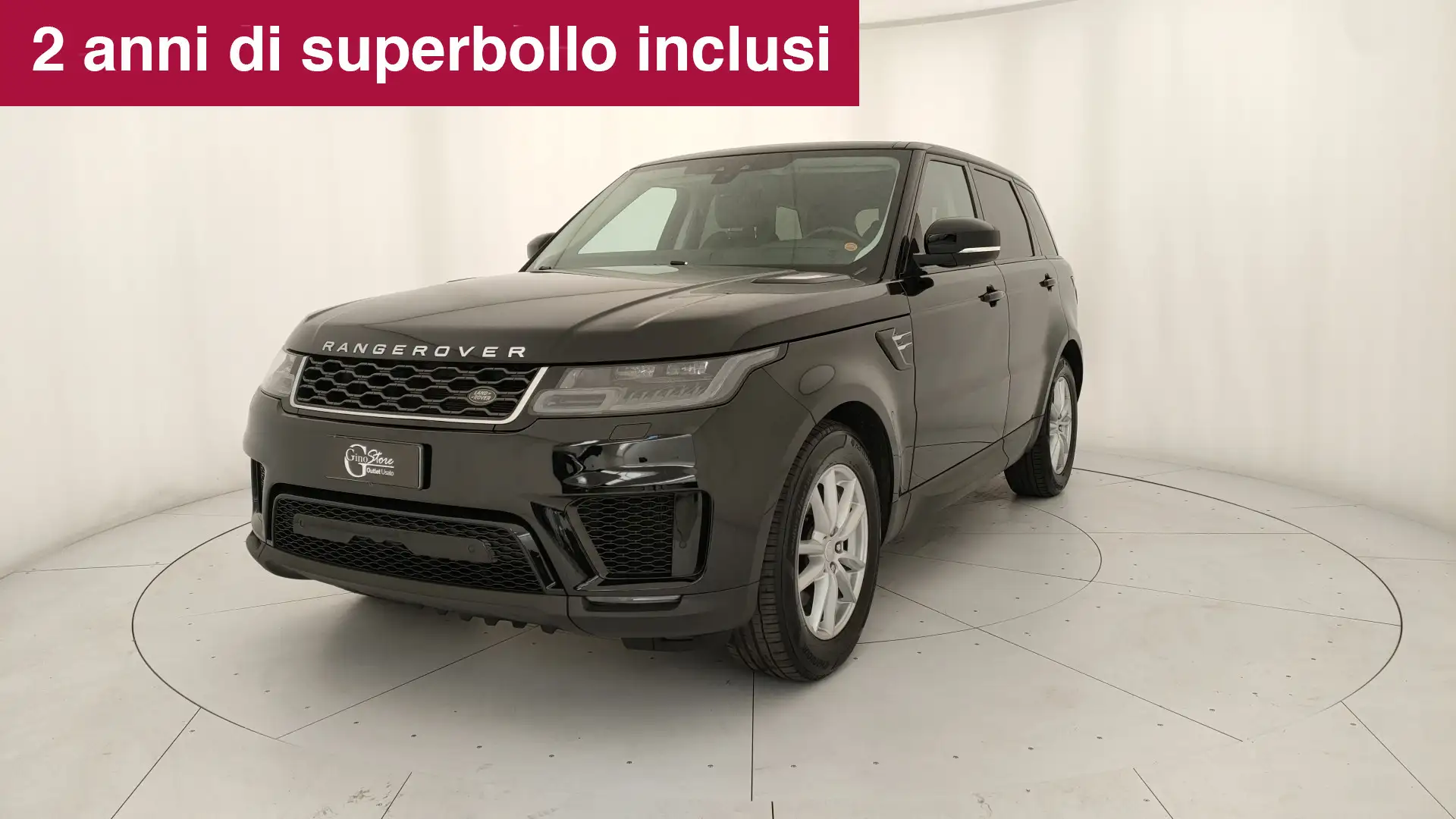 Land Rover Range Rover Sport 2.0 si4 SE 300cv auto my19 Zwart - 1