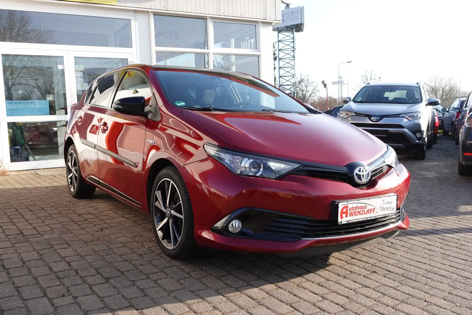 Toyota Auris Hybrid 1,8l Team Deutschland 3J Garantie Rot - 1