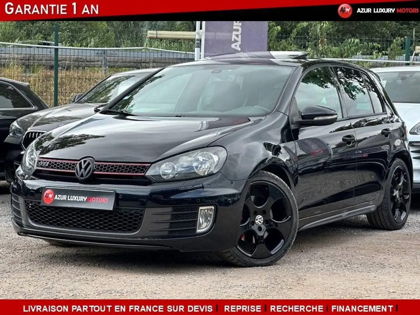 Volkswagen Golf VI GTI 2.0 TSI 210 GTI DSG6 Noir - 1