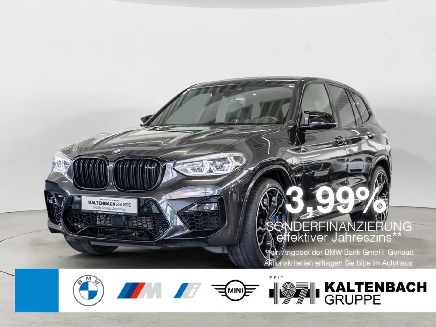 BMW X3 M xDrive Competition PANO AHK HUD 360° LED Grau - 1