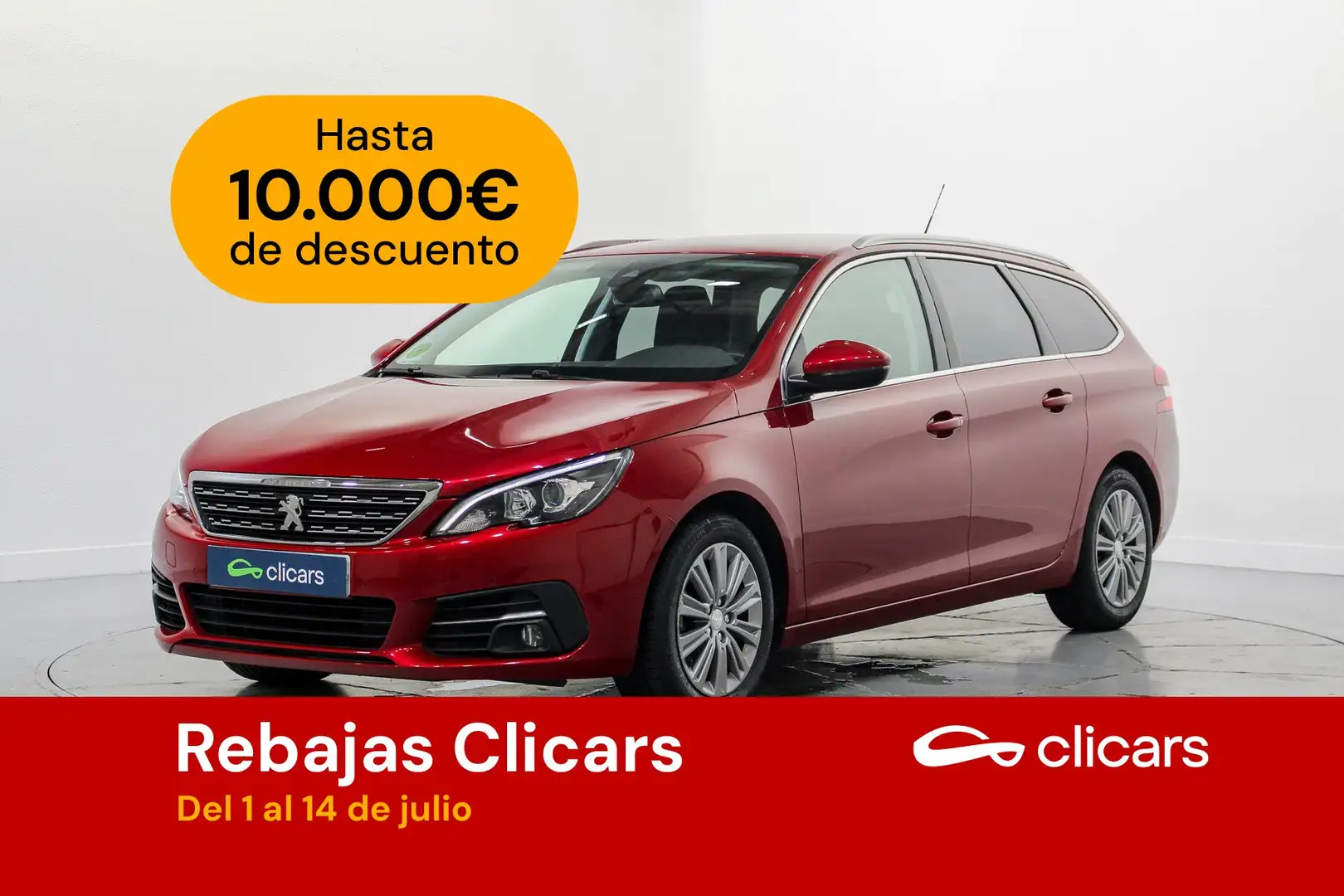 Peugeot 308 SW 1.5BlueHDi S&S Allure 130 Rojo - 1