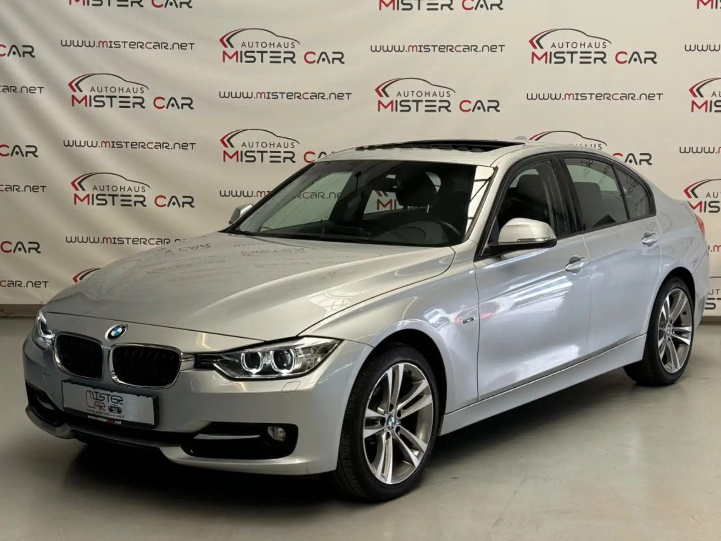 BMW 316 i Sport Line Aut GSHD/XENON/Display/SHZ/18ALU Silber - 1