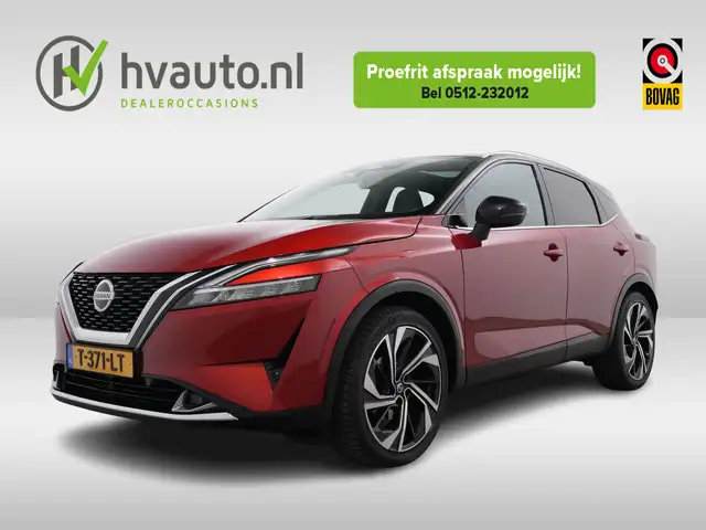 Nissan Qashqai 1.3 MHEV 158PK 4WD TEKNA PLUS XTRONIC | Leer | Pan