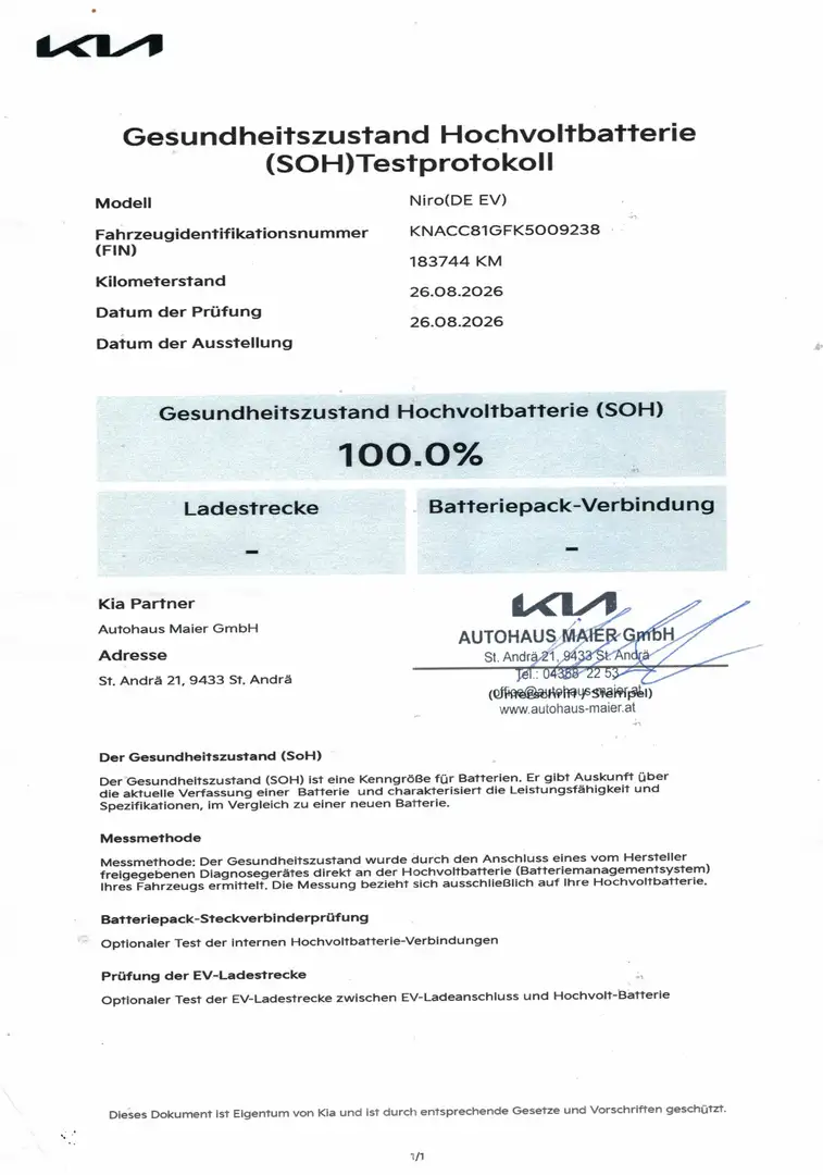 Kia e-Niro Niro EV 64kWh long Range Platin Aut. Platin - 1